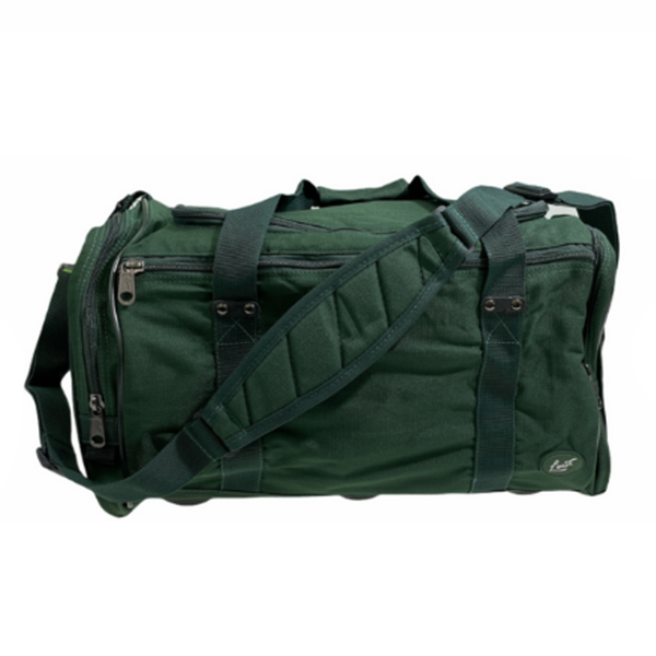 Leuts 44L Travel Foldable Duffel Bag Gym Sports Luggage Foldaway Zip Top School Bags Dark Navy Duffle Bags