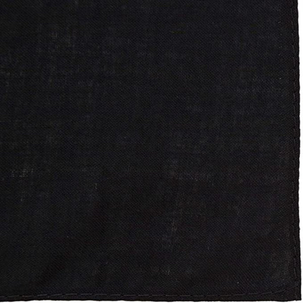 Br Costumes Bandana Paisley 100% Cotton Head Wrap Durag Bandanna Summer Biker Scarf Mask Plain Black Scarves