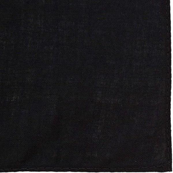 Br Costumes Bandana Paisley 100% Cotton Head Wrap Durag Bandanna Summer Biker Scarf Mask Plain Black Scarves