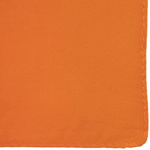 Br Costumes Bandana Paisley 100% Cotton Head Wrap Durag Bandanna Summer Biker Scarf Mask Orange (Plain) Scarves