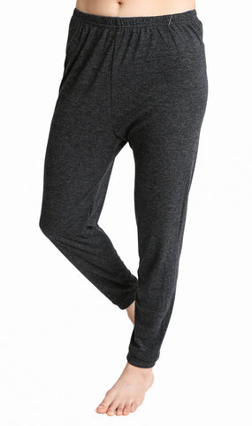 Womens Merino Wool Long Janes Thermal Underwear Layer Thermals Leggings Pants Black Leg Warmers