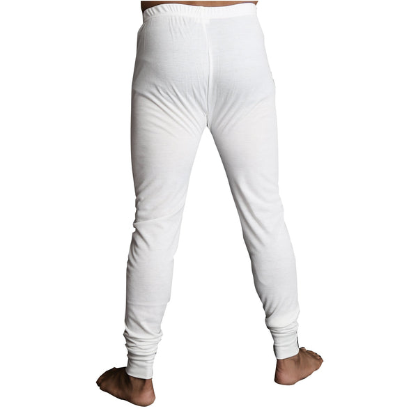 Mens Merino Wool Blend Long John Thermal Pants Underwear Thermals Warm Winter Beige 4Xl Compression & Base Layers