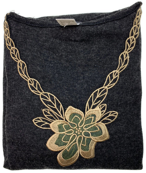 Br Apparel Ladies Merino Wool Blend Long Sleeve Thermal Spencer Top Thermals Underwear Black Tops