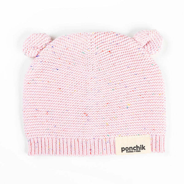 Ponchik Babies + Kids Bear Beanie Hat Warm Winter Love 12 24 Months Hats