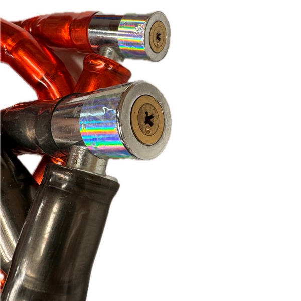 Br Outdoor Thick Motorbike Bicycle Lock With Keys Bike Scooter Anti Theft Chain Assorted Padlocks