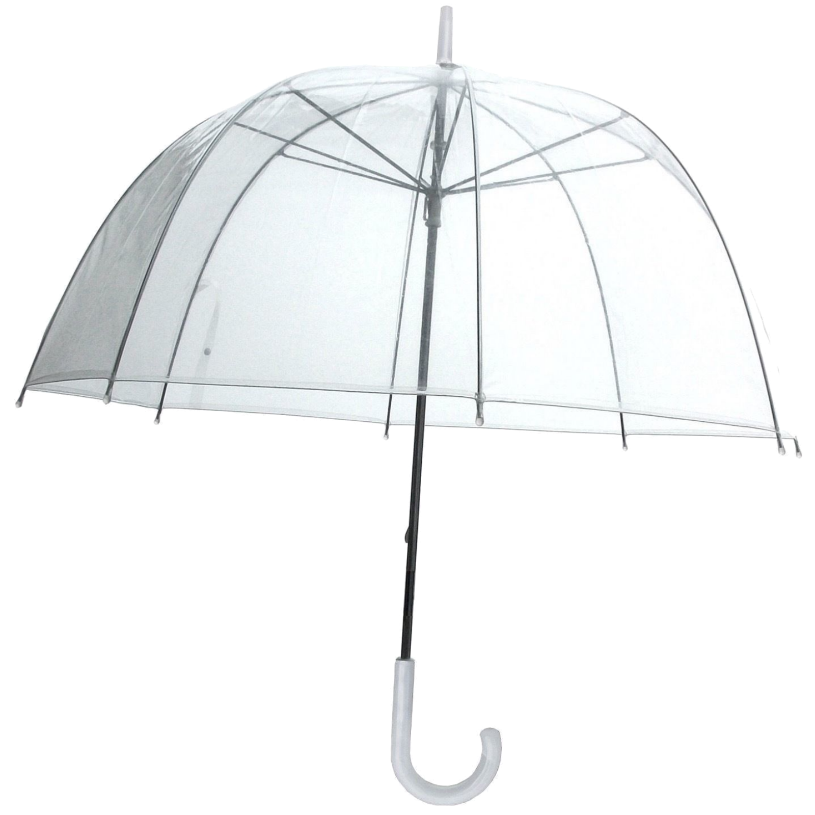 Br Outdoor Birdcage Clear Dome Umbrella Wedding Rain Transparent Parasol Manual Cage Patio Umbrellas