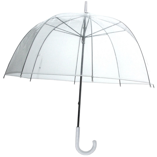 Br Outdoor Birdcage Clear Dome Umbrella Wedding Rain Transparent Parasol Manual Cage Patio Umbrellas