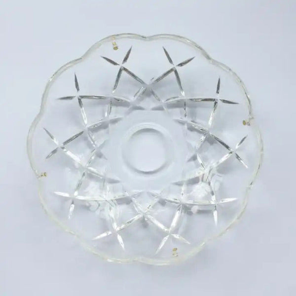 Br Home 120Mm Crystal Chandelier Bobeche Lamp Part W/ Gold Pins (30Mm Hole) Chandeliers & Ceiling Fixtures