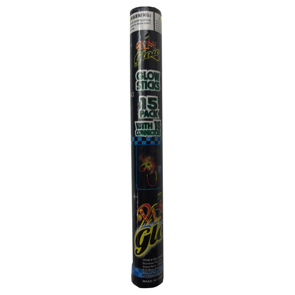 Br 15 Glow Sticks Party Light In The Dark Rave Necklace Disco Bulk Glow Sticks & Glow Jewellery