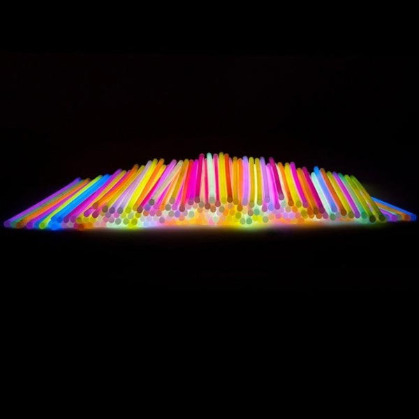 Br 15 Glow Sticks Party Light In The Dark Rave Necklace Disco Bulk Glow Sticks & Glow Jewellery