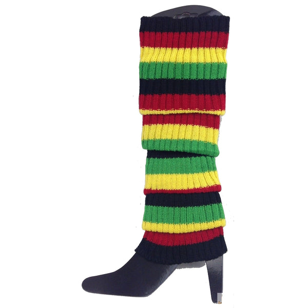 24X Womens Disco Winter Knit Dance Party Crochet Legging Socks Costume Assorted Pack Leg Warmers