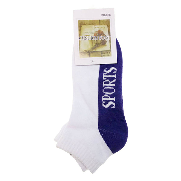 Br Apparel Cotton Ankle Socks Low Cut Cushioned Sport Running Bulk Pack 24 Pairs Womens Socks