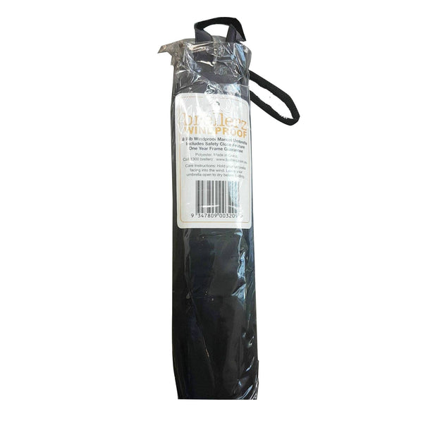 Br Apparel 25Cm Brellerz Windproof Umbrella 8 Rib With Safety Close Feature Travel Rain Umbrellas