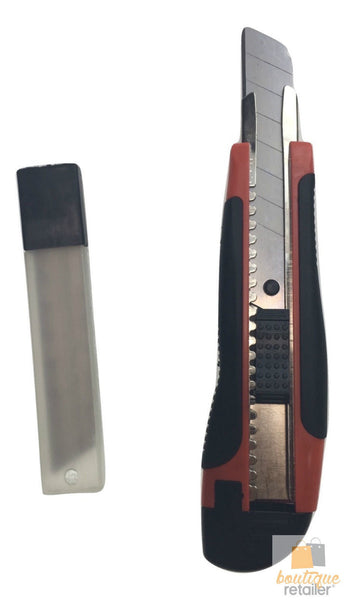 Br Tools 3X Box Cutters Knife Retractable Blade Snap Off Razor 18Mm Durable Opener Other Hand Tools