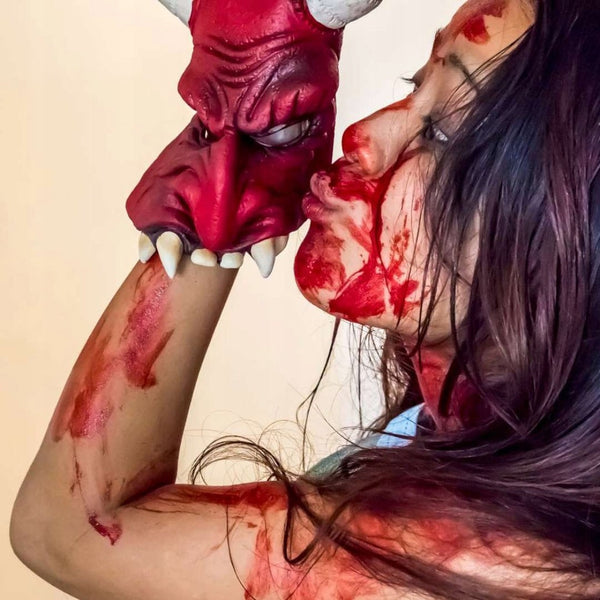 Br Costumes 450Ml Bottle Vampire Fake Blood Zombie Halloween Red Make Up Gel Cream Horror Unisex Costumes