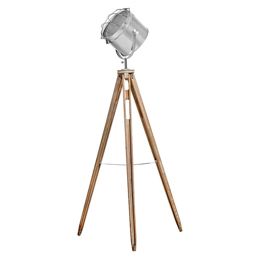 Br Home Nautical Tripod Floor Lamp Search Light Modern Chrome Head With Mesh Lamps