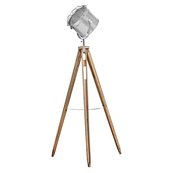Br Home Nautical Tripod Floor Lamp Search Light Modern Chrome Head With Mesh Lamps