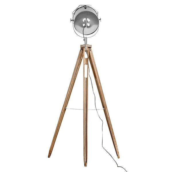 Br Home Nautical Tripod Floor Lamp Search Light Modern Chrome Head With Mesh Lamps