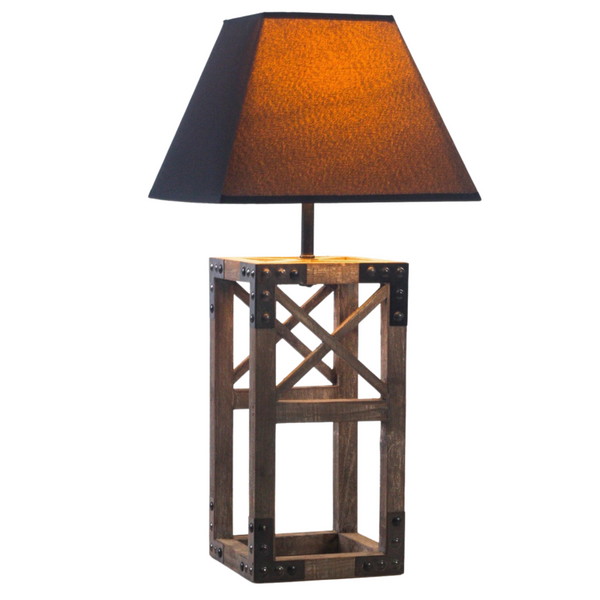 Br Home Designer Table Lamp Modern Rustic Geo Retro Desk Light Lamps