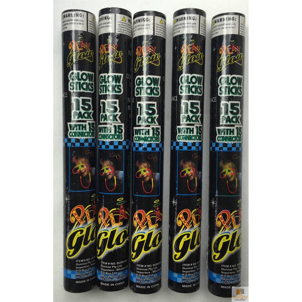 Br Party 75 Glow Sticks Light In The Dark Rave Necklace Disco Bulk Glow Sticks & Glow Jewellery