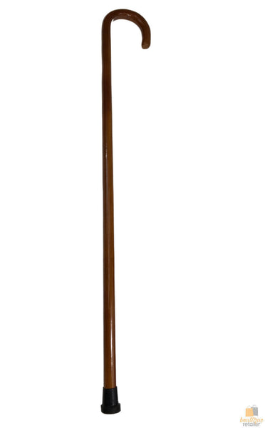 Br Safety 92Cm Walking Stick Cane Pole Carved Varnished Deluxe Quality Sturdy Brown Canes & Walking Sticks