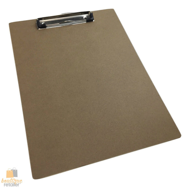 A4 Clipboard Hardboard Menu Office Restaurant Writing Board Holder School Supplies