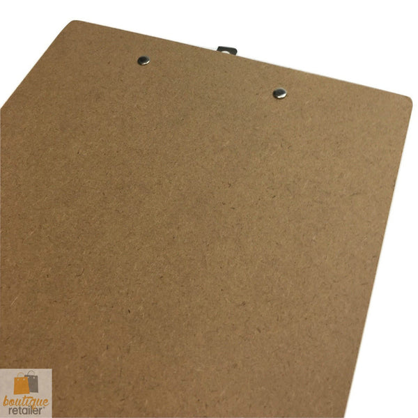 A4 Clipboard Hardboard Menu Office Restaurant Writing Board Holder School Supplies