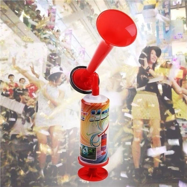 Br Costumes Air Horn Party Prop Hand Held Loud Pump Action Plastic Novelty Reusable Klaxon Party Gags & Tricks