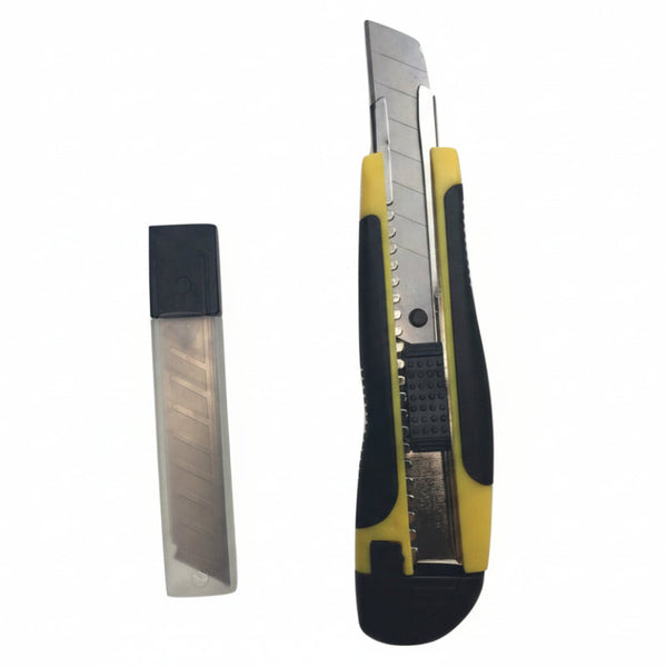 Box Cutter & Blades Knife Retractable Snap Off Razor 18Mm Durable Opener Knives