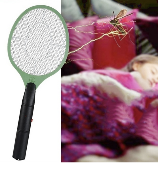 Br Outdoor 2 X Bug Zapper Racket Electric Fly Mosquito Pest Swatter Net Racquet Insect Zappers