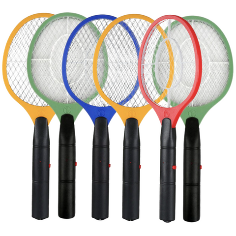 Br Outdoor 6X Bug Zapper Racket Fly Mosquito Pest Swatter Net Racquet Electric Insect Killer Insect Zappers