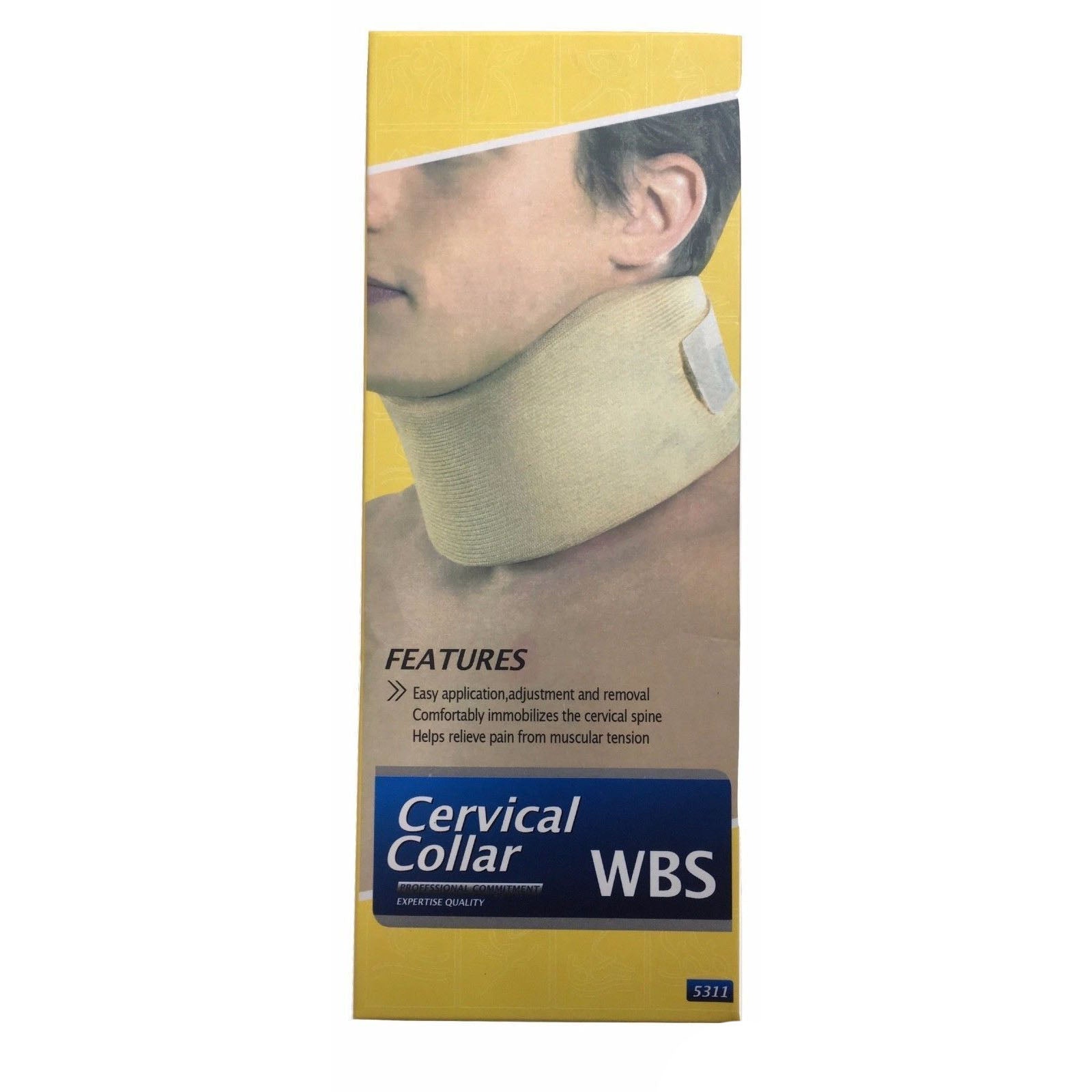Br Medical Cervical Collar Neck Foam Brace Support Spine Shoulder Relief Orthotics Braces & Sleeves