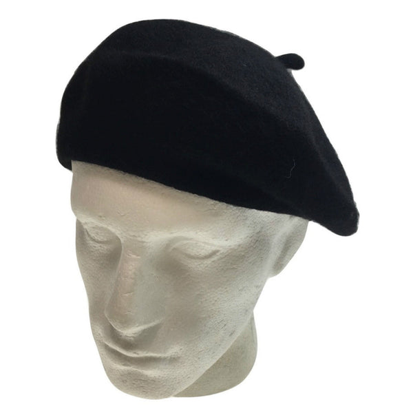 Unisex French Beret Hat Military Style Winter Beani Hats