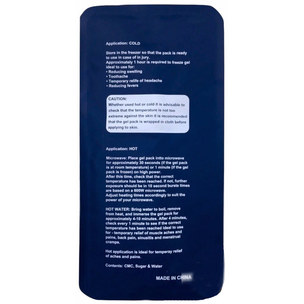 Br Medical 4X Hot Cold Pack First Aid Reusable Ice Heat Gel Packs Microwaveable Relief Bulk Cold & Hot Packs & Wraps
