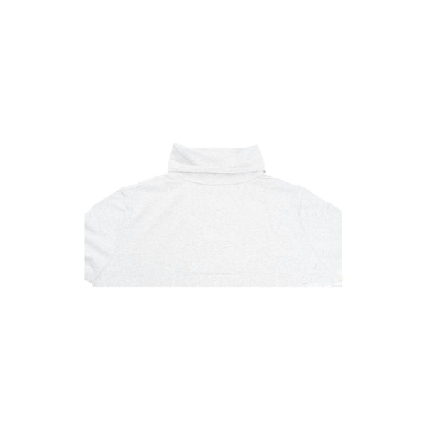 Br Apparel Ladies Skivvy Womens Long Sleeve Plain Top Warm Turtleneck Cotton High Neck White Tops