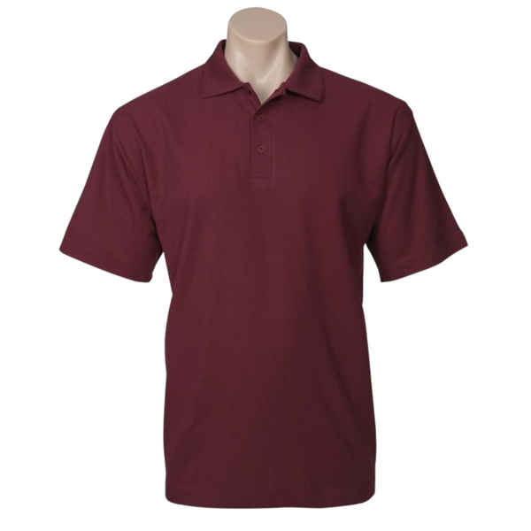 Mens Polo Top Shirt Plain Casual Short Sleeve Pique Knit Basic Upf Rated T Shirts
