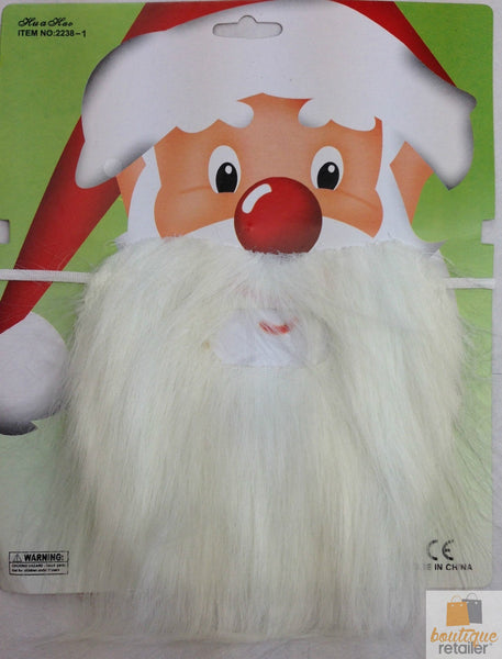 Br Costumes Santa Claus Beard Christmas Fancy Dress Xmas Holiday Wigs Facial Hair