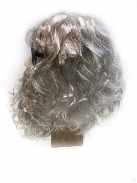 Br Costumes 3 In 1 Santa Wig White Beard Glasses Set Christmas Claus Xmas Party Wigs Facial Hair