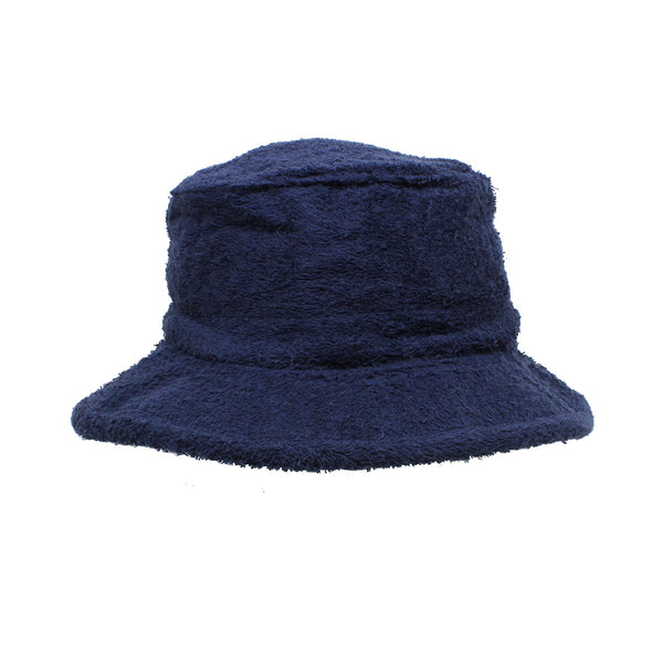 Br Apparel Terry Towelling Bucket Hat Daggy Fishing Camping Lad Cap Retro 100% Cotton Navy Xl Hats & Headwear