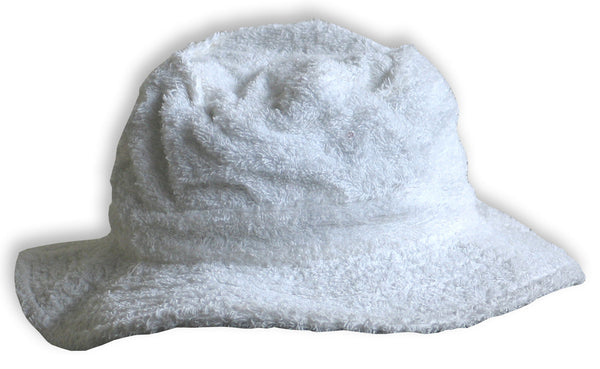 Br Apparel Terry Towelling Bucket Hat Daggy Fishing Camping Lad Cap Retro 100% Cotton White Hats & Headwear