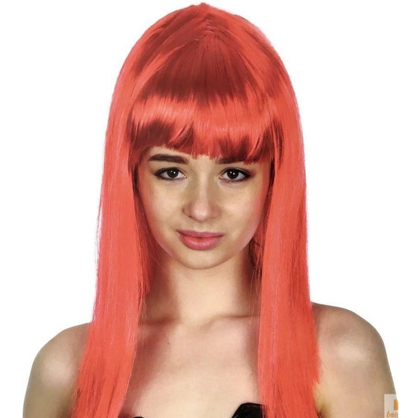 Br Costumes Long Wig Straight Party Hair Fringe Cosplay Fancy Dress 70Cm Womens Wigs Facial Hair