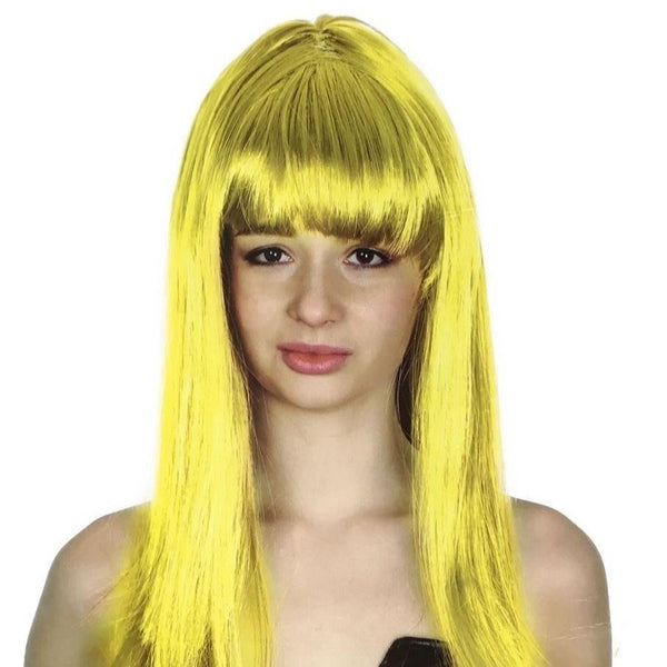 Br Costumes Long Wig Straight Party Hair Fringe Cosplay Fancy Dress 70Cm Womens Wigs Facial Hair