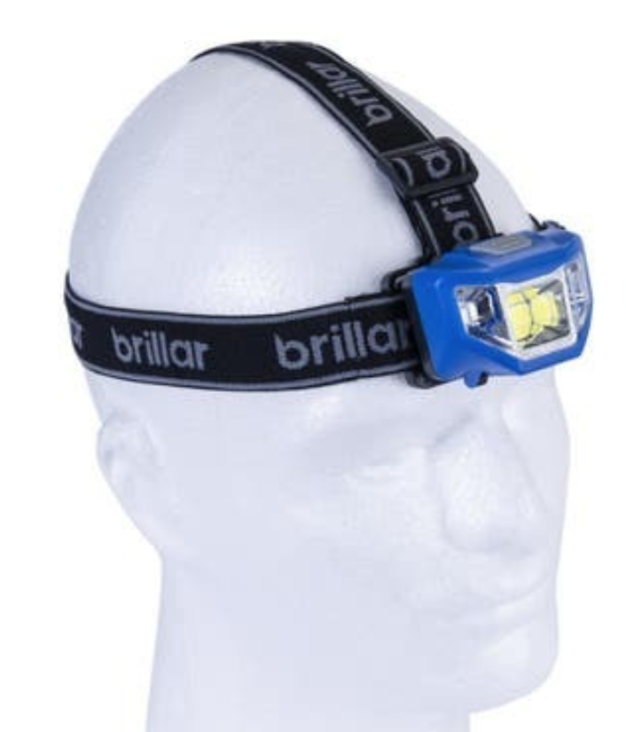 5 Mode Headlamp Cob Led Technology Wide Beam Light Adjustable Headband 90 Degree Running Head Torches