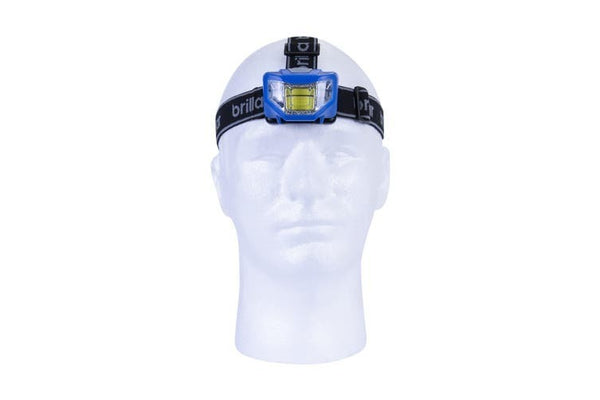 5 Mode Headlamp Cob Led Technology Wide Beam Light Adjustable Headband 90 Degree Running Head Torches