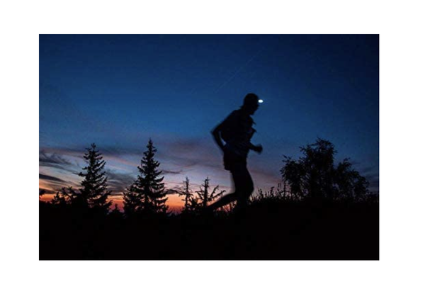 5 Mode Headlamp Cob Led Technology Wide Beam Light Adjustable Headband 90 Degree Running Head Torches