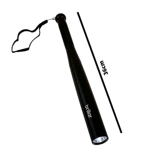 Brillar Baseball Bat Led Flashlight Super Bright Baton Torch Emergency Security Tools Flashlights