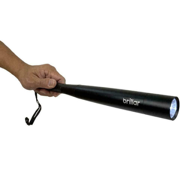 Brillar Baseball Bat Led Flashlight Super Bright Baton Torch Emergency Security Tools Flashlights
