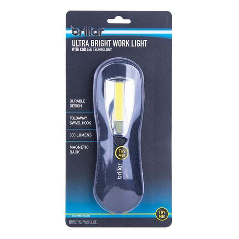 Ultra Bright Work Light With Cob Led Technology Convenient Swivel Hook Magnetic Back For Easy Mounting Light Bulbs