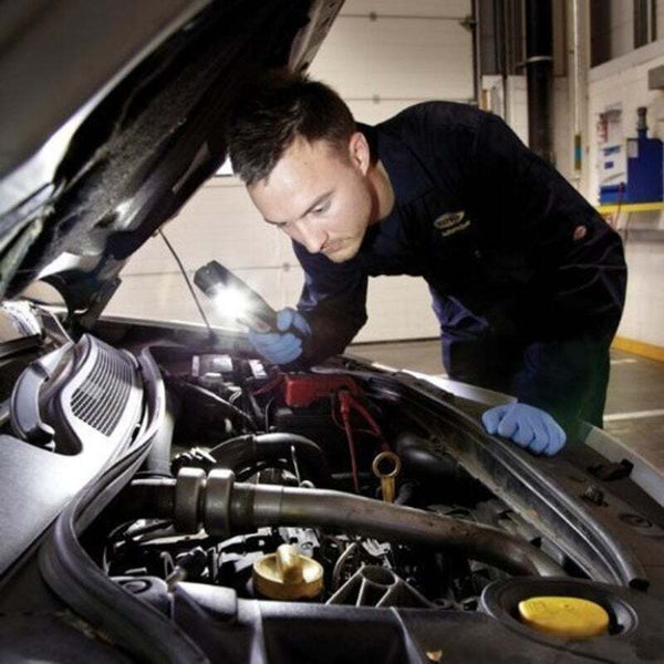 Ultra Bright Work Light With Cob Led Technology Convenient Swivel Hook Magnetic Back For Easy Mounting Light Bulbs