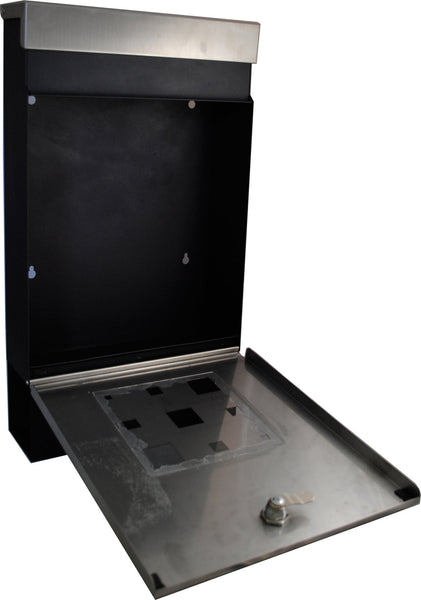 Sandleford Letter Box Caddy Stainless Steel Lockable Mailbox Wall Mounted Letterboxes